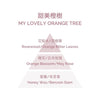 心形香薰石掛飾 - 甜美橙樹