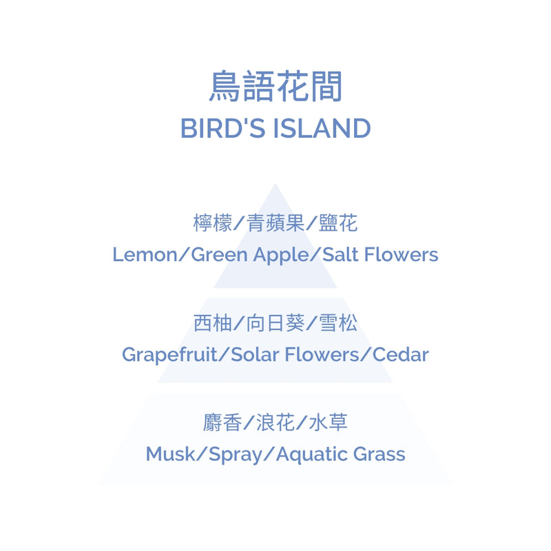 Perfumed Candle - Birds’ Island 180g