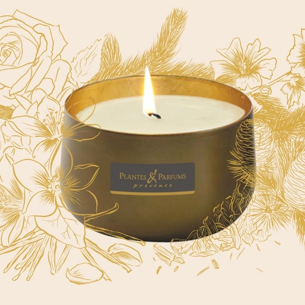 Perfumed Candle - Gold 260g