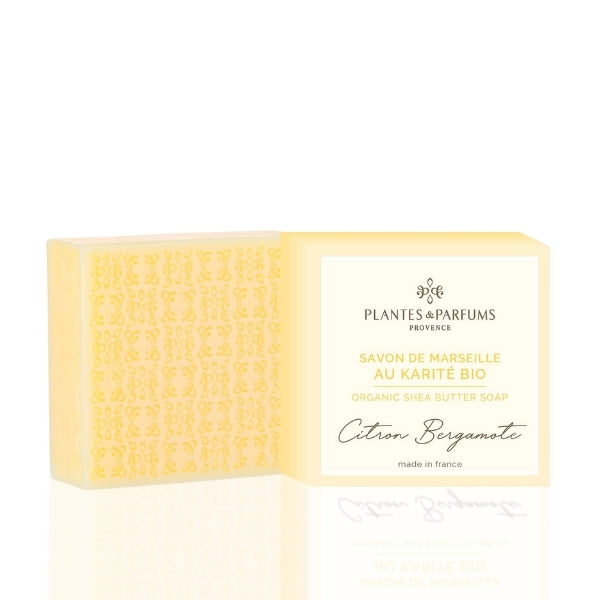 Marseille Soap with Shea Butter - Lemon-Bergamot 100g