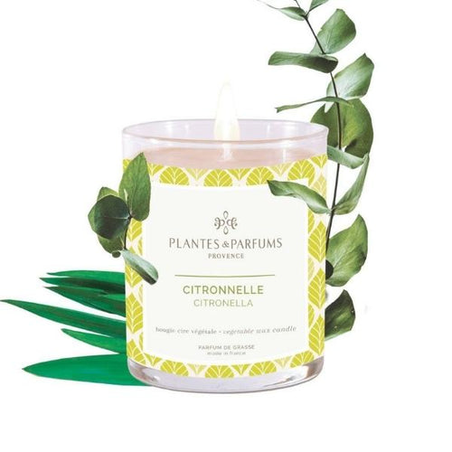 Perfumed Candle with Citronella Essential Oil 180g