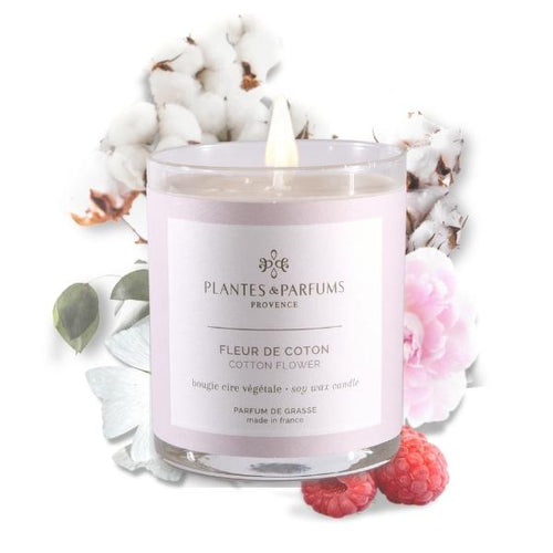 Perfumed Candle - Cotton Flower 180g