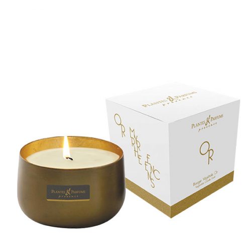 Perfumed Candle - Gold 260g